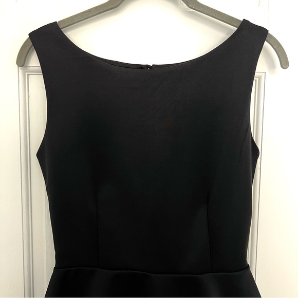 Bisou Bisou Peplum Hem Sleeveless Top Blouse solid tank babydoll tee shirt party - Picture 4 of 8